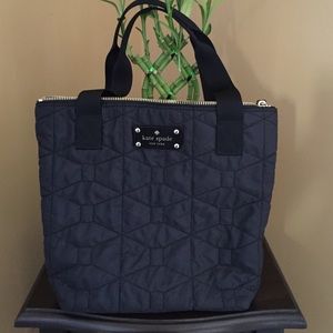 Kate Spade BON Shopper signature quilt tote