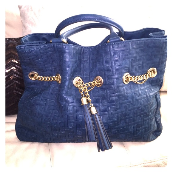Big Buddha Handbags - Blue Big Buddha Purse