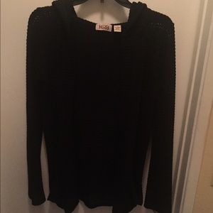 Hooded cardigan