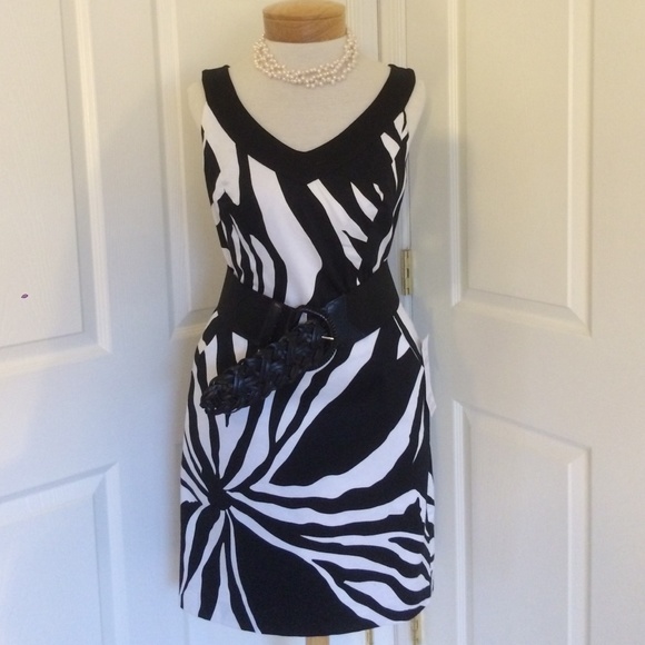 NWT Black & White Dress