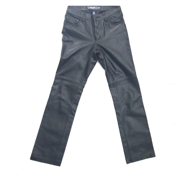 Gap boot cut leather pants
