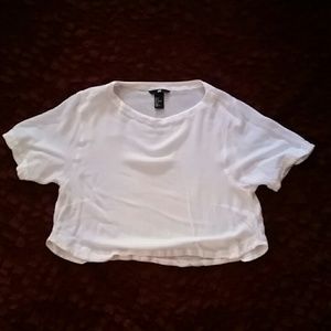 White H&M tshirt