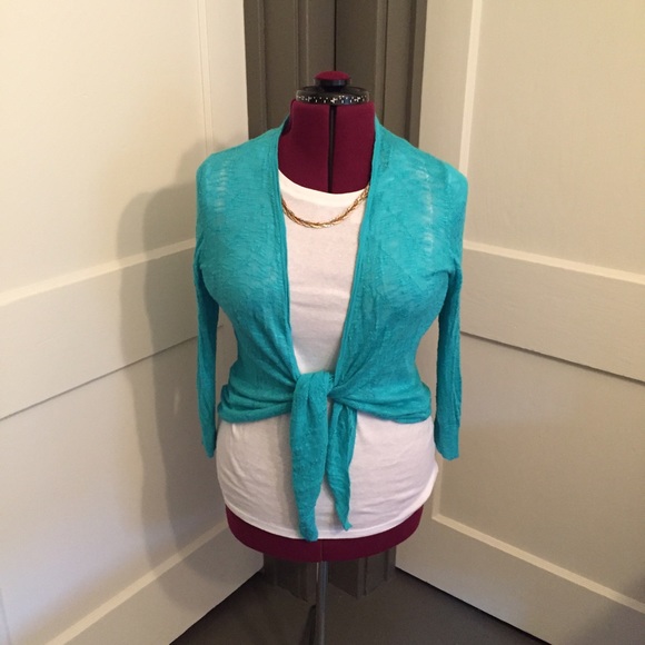 Faded Glory turquoise shrug