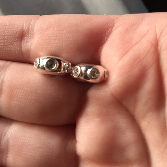 Jeweled charm-bracelet stopper Similar to Pandora - Picture 1 of 2