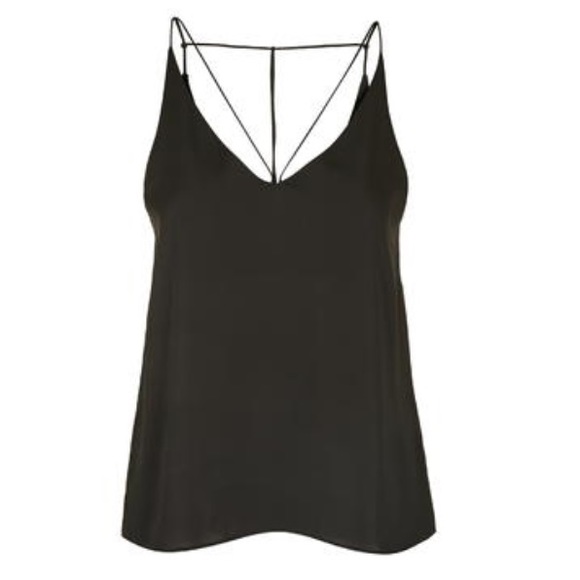 Tooshop strappy plunge cami