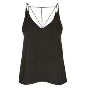 Tooshop strappy plunge cami