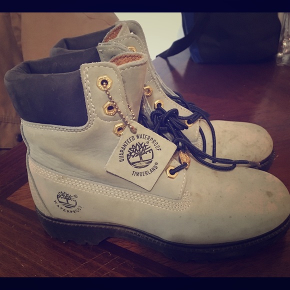 Woman Timberland Boots baby blue sz 6.5