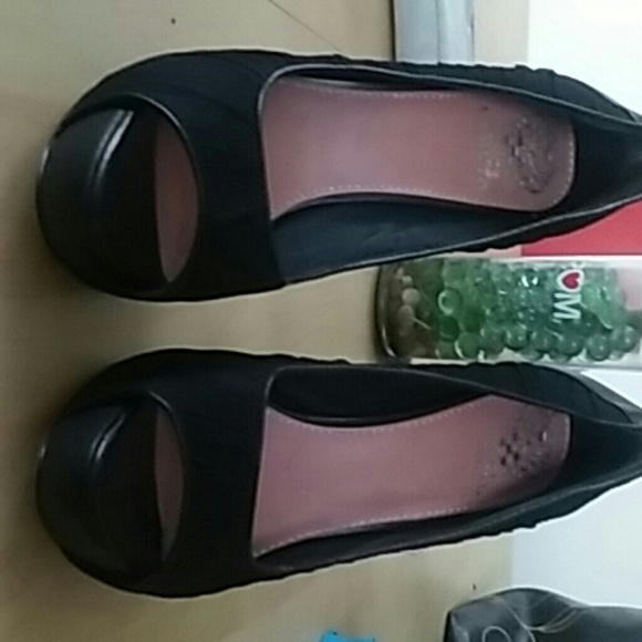 Black high heels