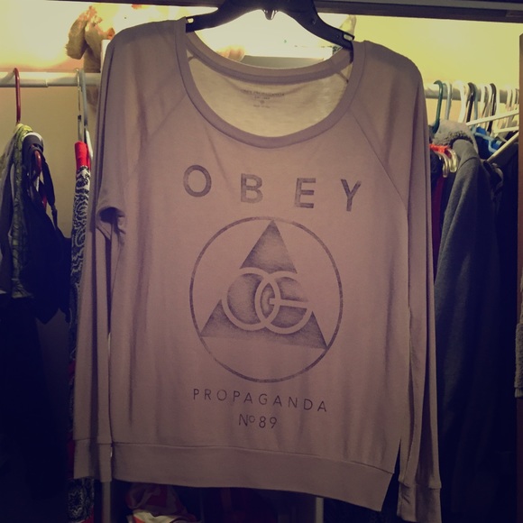 Obey long sleeve shirt