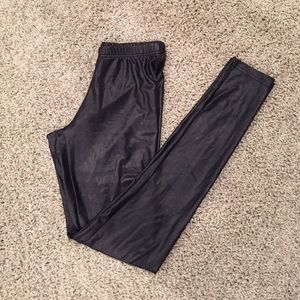 Black Liquid Leggings