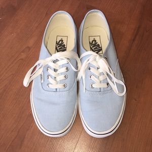 Baby Blue Vans 🍼🔵