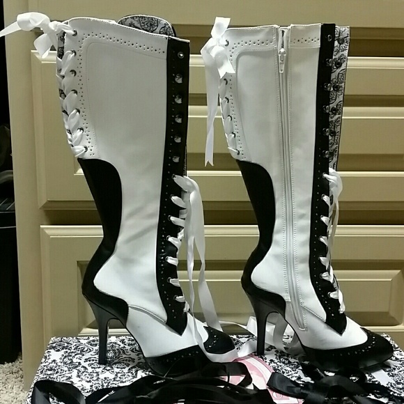 Alice in wonderland boots