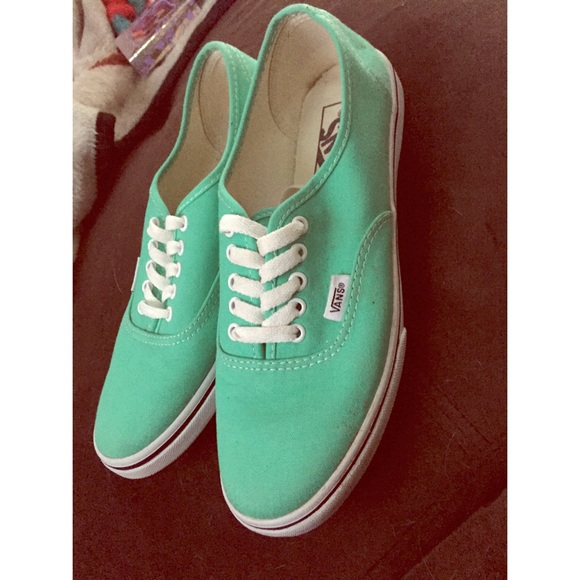 Vans Shoes - Tiffany blue vans💙