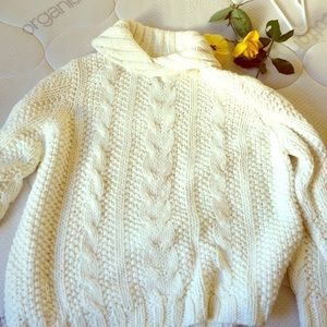 Plus Size Creamy Sweater