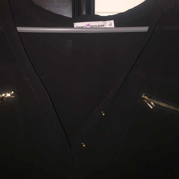 Long sleeve black dress - Picture 2 of 2