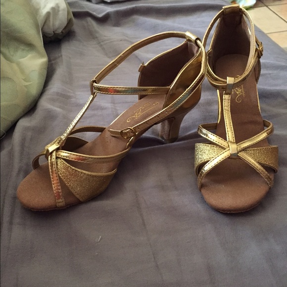 Salsa dancing shoes