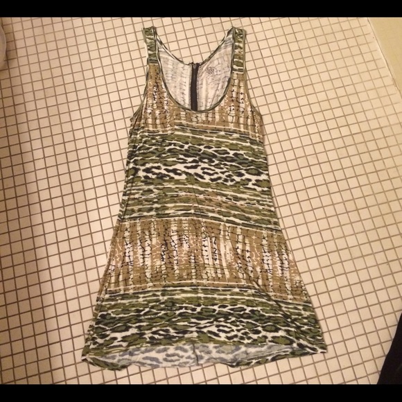 Jessica Simpson animal print mini dress