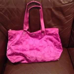 Coach travel bag