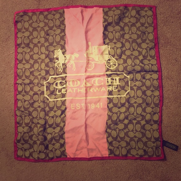 Authentic Coach Scarf