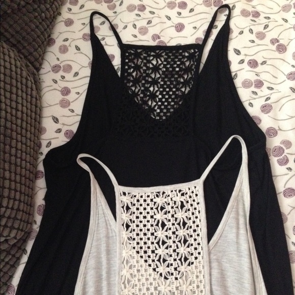 Crochet tank tops