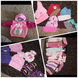 32 piece warm 6-9m baby girl lot