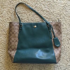 Coach Fall/Winter Green Purse