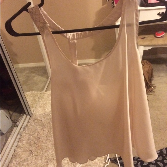 Lauren Conrad blouse with bow - Picture 1 of 2