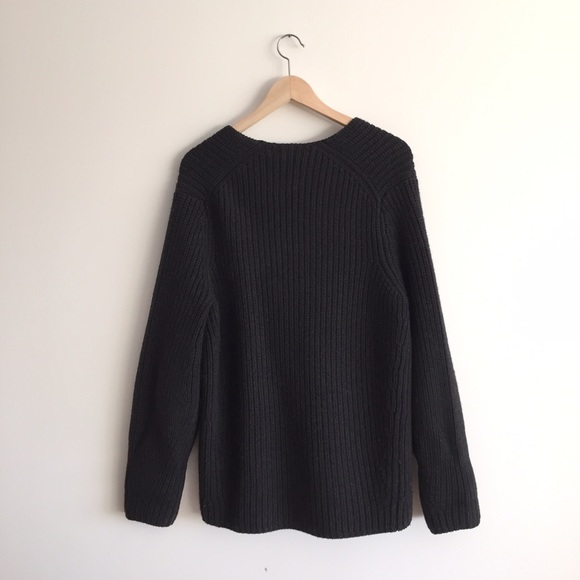 Aritzia Babaton Tyrion Sweater in Heather Black - Picture 3 of 4