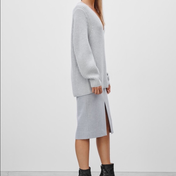 Aritzia Babaton Tyrion Sweater in Heather Black - Picture 4 of 4