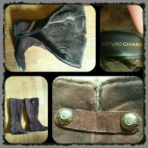 Fuzzy Arturochiang boots