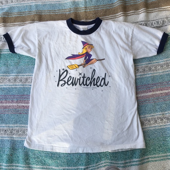Vintage Bewitched Ringer T Shirt