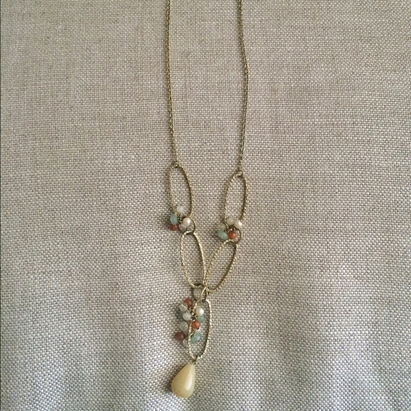 Anthropologie statement necklace