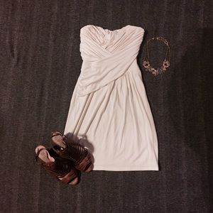 Grecian Style Strapless Dress