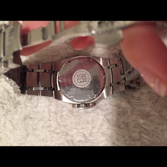 Silver ESQ watch