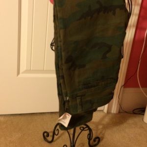 Army pants.