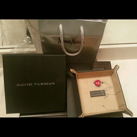 David Yurman Accessories - David Yurman Leather Jewelry Tray