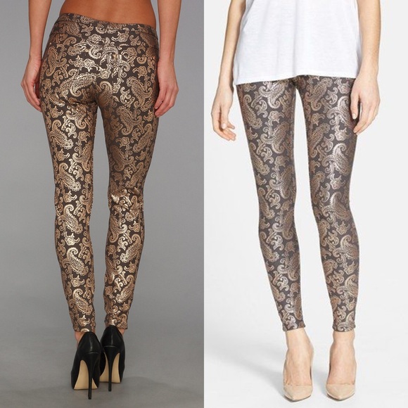 brocade leggings