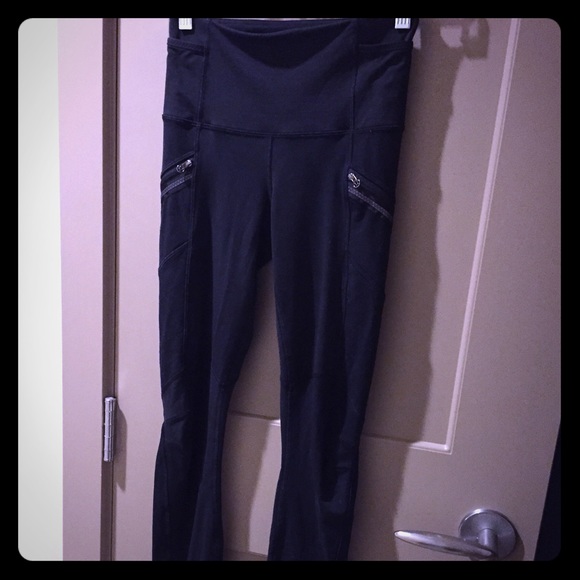 Fleece lined running tights