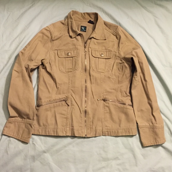 FRENCH CUFF beige corduroy jacket