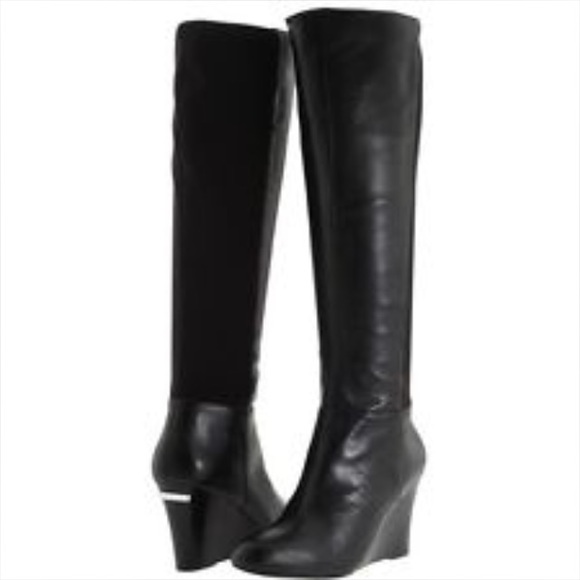 Michael Kors wedge boots