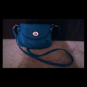 Blue mini bag