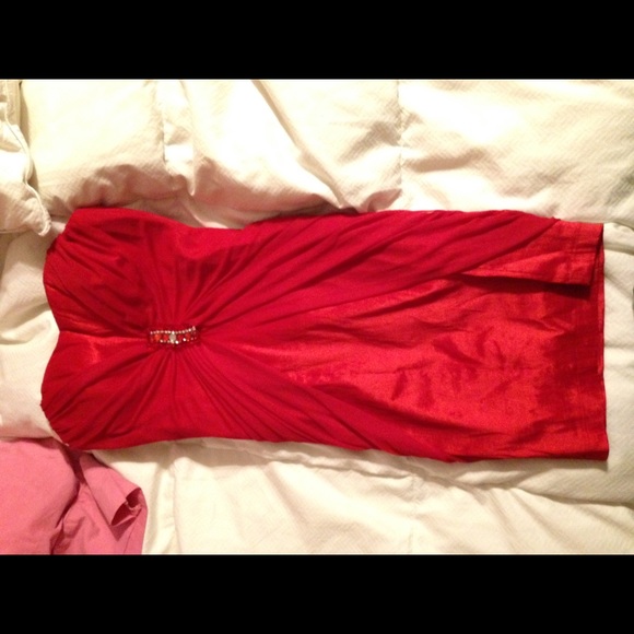Red dress