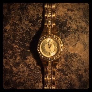 Relic gold watch