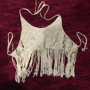 Never worn pacsun rave crop tank