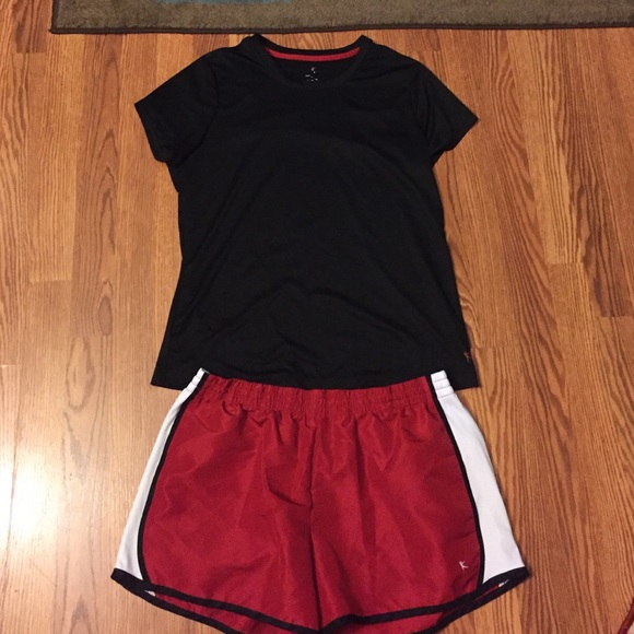 Danskin athletic top and bottoms