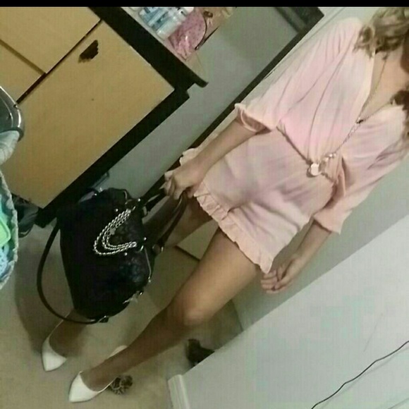 Pink romper