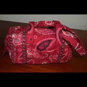 Vera Bradley Mesa Red Barrel Purse