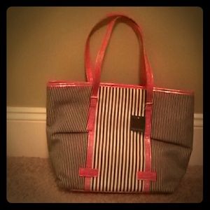 Stripped handbag