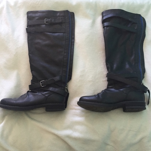 Black Steve Madden Boots (Madden Girl) Size 7