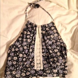 Halter crop top